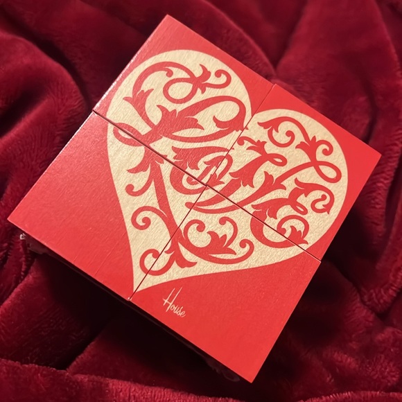 House Industries 4 blocks of heart (love) - Picture 3 of 14